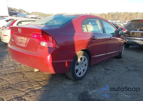 2006 Honda Civic Lx из США, поврежденный, VIN 1HGFA16576L147571